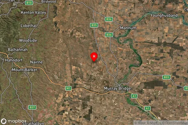 Buccleuch,South Australia Satellite Map