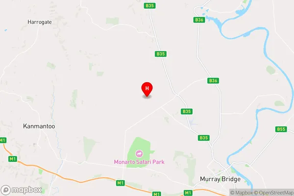 Buccleuch,South Australia Area Map