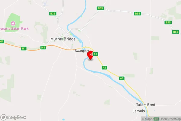 Monteith,South Australia Area Map