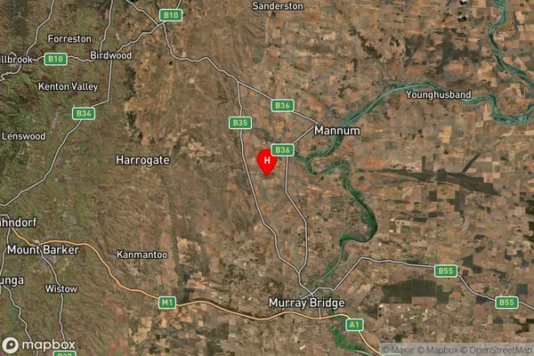 Tepko,South Australia Satellite Map