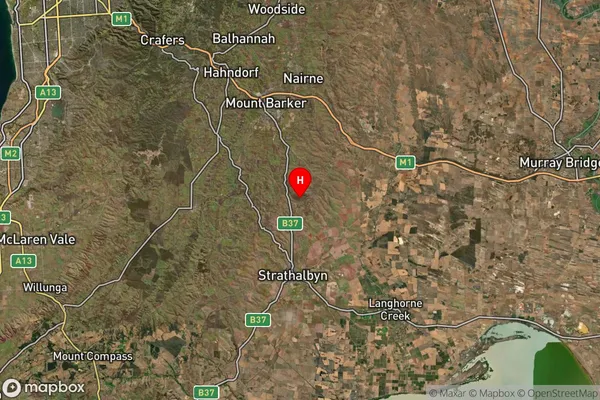 Gemmells,South Australia Satellite Map