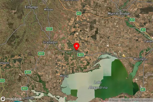 Langhorne Creek,South Australia Satellite Map