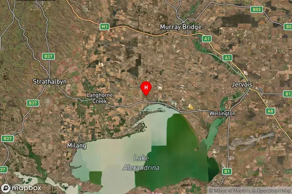 Mulgundawa,South Australia Satellite Map