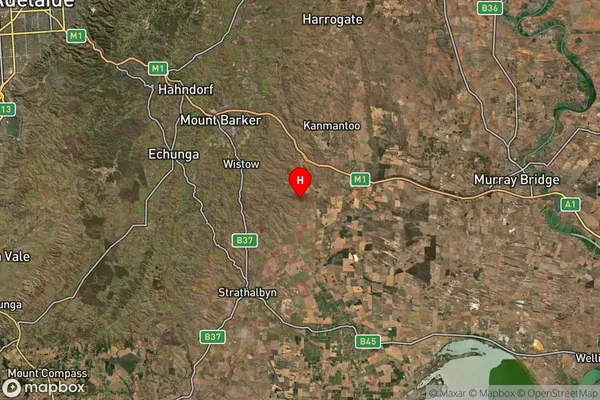 Red Creek,South Australia Satellite Map