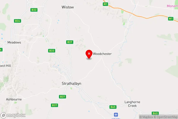 Woodchester,South Australia Area Map