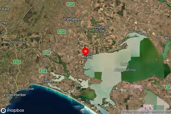 Milang,South Australia Satellite Map