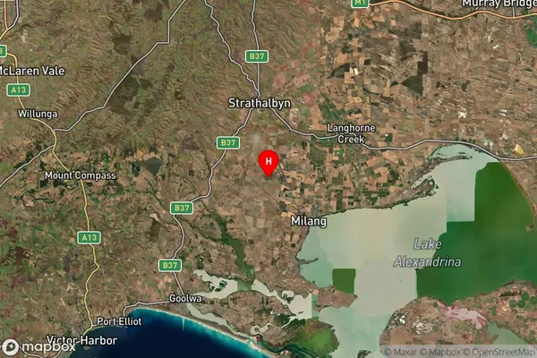 Nurragi,South Australia Satellite Map