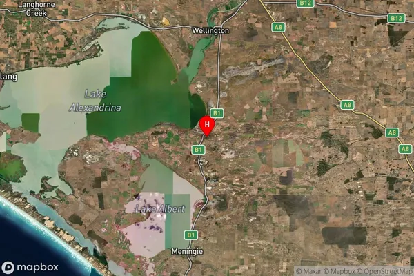 Ashville,South Australia Satellite Map