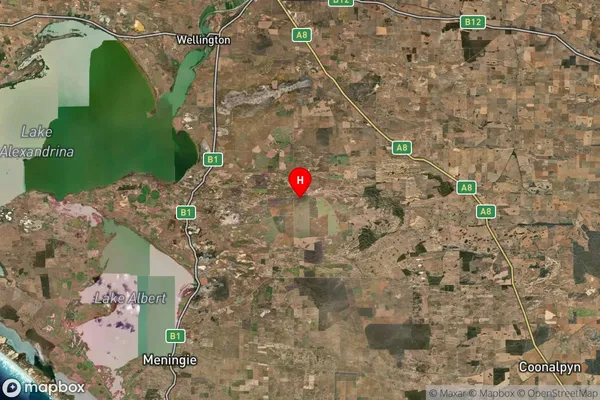 Malinong,South Australia Satellite Map