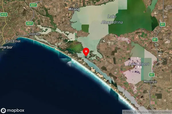 Narrung,South Australia Satellite Map