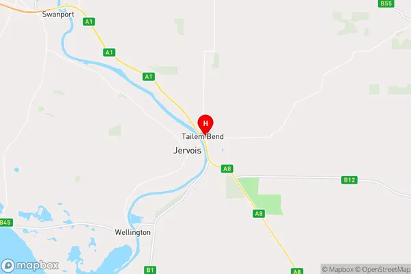 Tailem Bend,South Australia Area Map