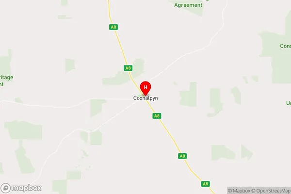 Coonalpyn,South Australia Area Map