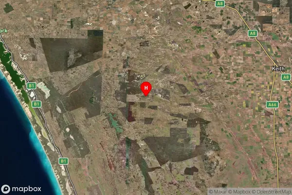 Bunbury,South Australia Satellite Map
