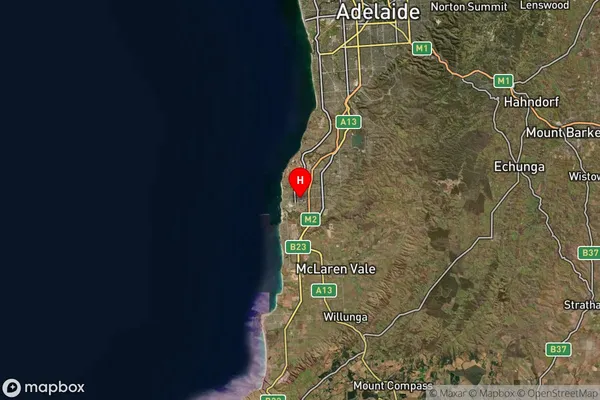 Noarlunga Centre,South Australia Satellite Map