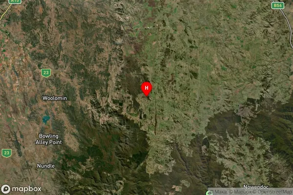 Niangala,New South Wales Satellite Map