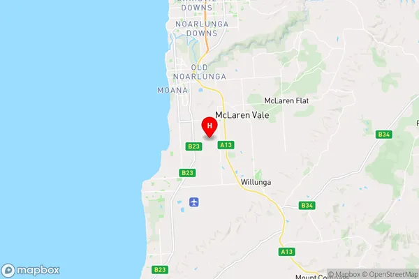 Tatachilla,South Australia Area Map