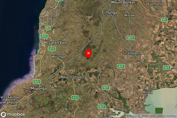 Kuitpo Colony,South Australia Satellite Map