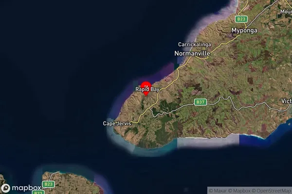 Rapid Bay,South Australia Satellite Map