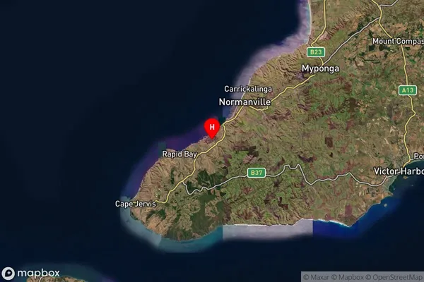 Wirrina Cove,South Australia Satellite Map