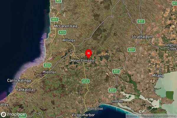 Nangkita,South Australia Satellite Map