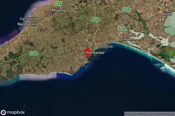 Encounter Bay,South Australia Satellite Map