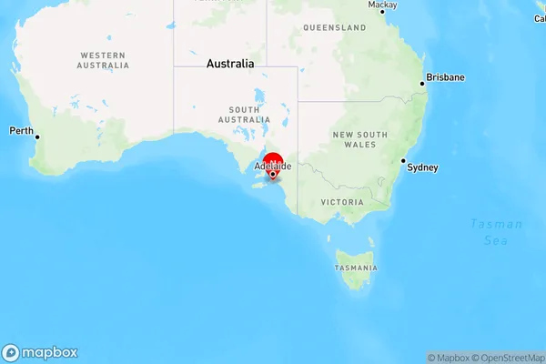 Victor Harbor,South Australia Region Map