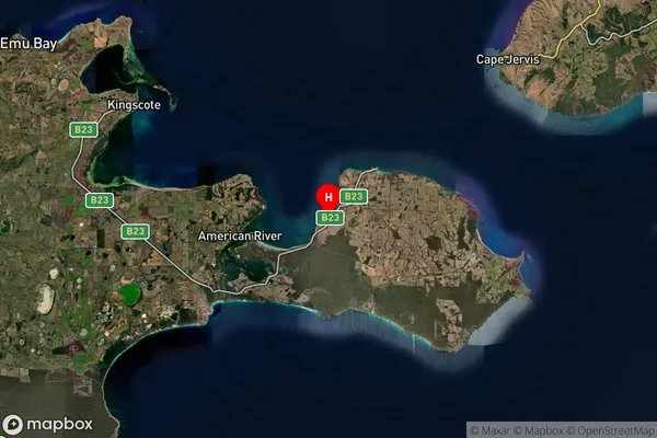 American Beach,South Australia Satellite Map
