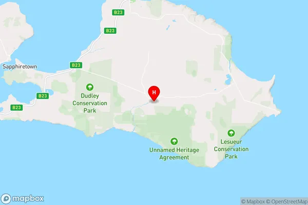 Porky Flat,South Australia Area Map