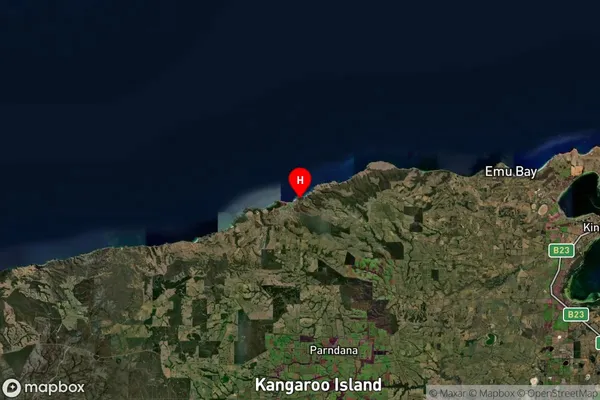 Cassini,South Australia Satellite Map