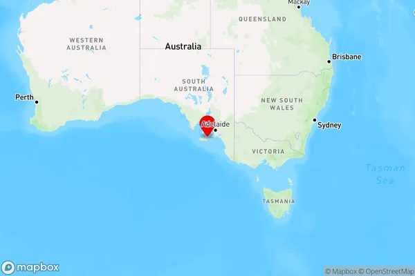 Nepean Bay,South Australia Region Map