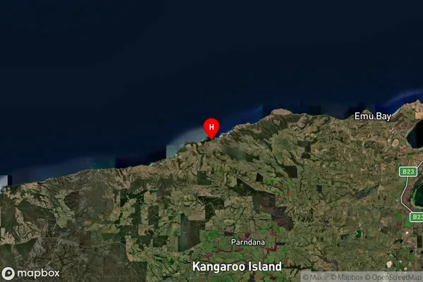 Stokes Bay,South Australia Satellite Map