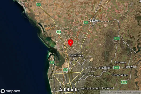 Direk,South Australia Satellite Map