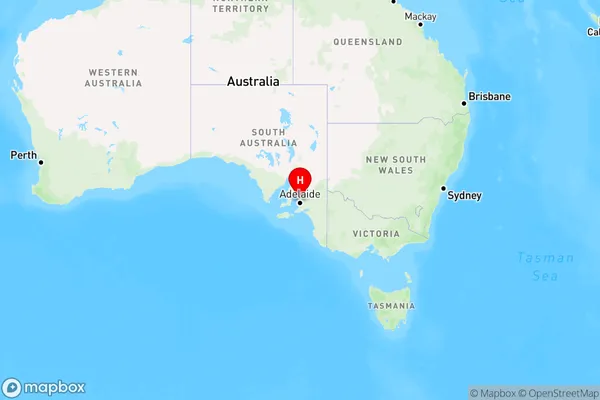 Direk,South Australia Region Map