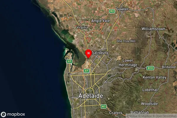 Globe Derby Park,South Australia Satellite Map