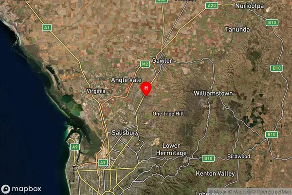 Blakeview,South Australia Satellite Map