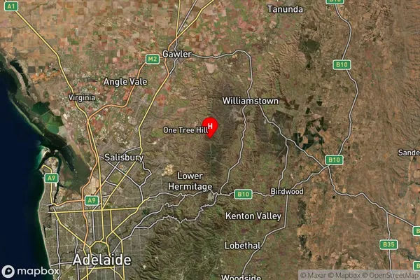 Humbug Scrub,South Australia Satellite Map