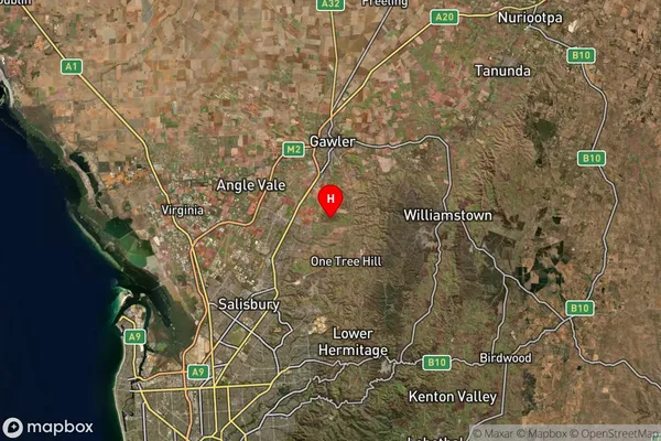 Uleybury,South Australia Satellite Map