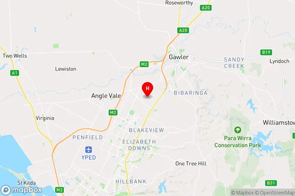 Kudla,South Australia Area Map