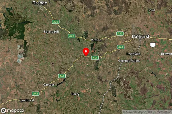 Steve Kings Plains,New South Wales Satellite Map