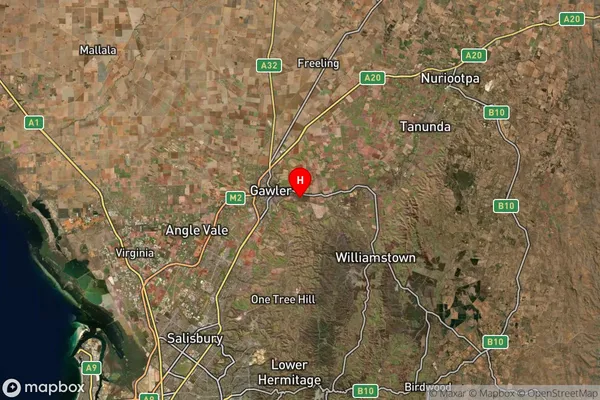 Kalbeeba,South Australia Satellite Map