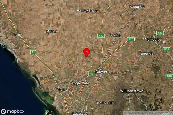 Kangaroo Flat,South Australia Satellite Map