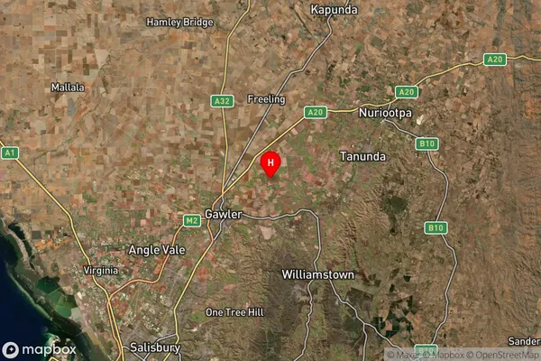 Kingsford,South Australia Satellite Map