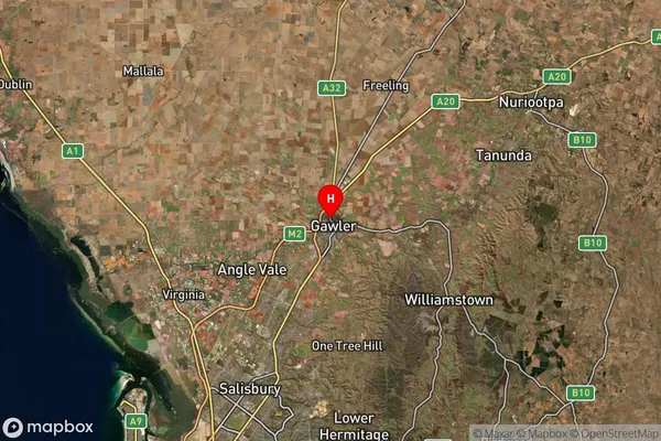 Willaston,South Australia Satellite Map