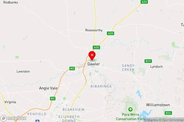 Willaston,South Australia Area Map