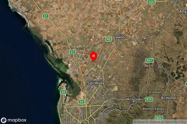Penfield,South Australia Satellite Map