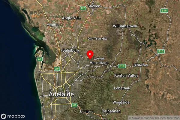 Fairview Park,South Australia Satellite Map