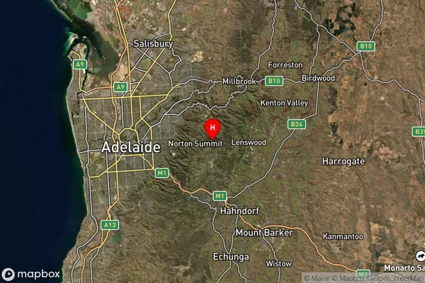 Marble Hill,South Australia Satellite Map