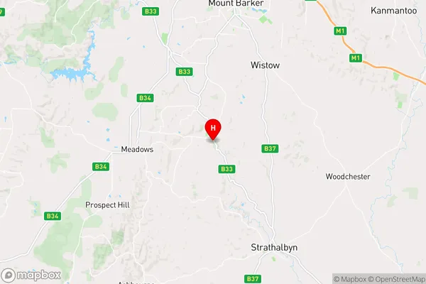 Macclesfield,South Australia Area Map