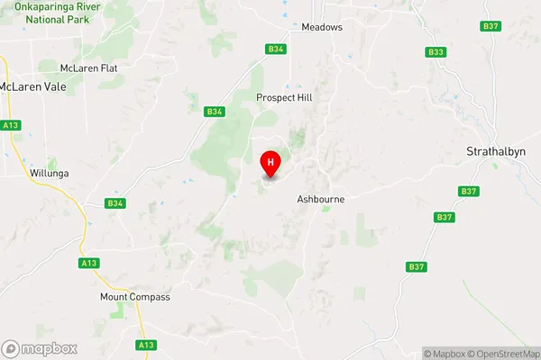 Mcharg Creek,South Australia Area Map