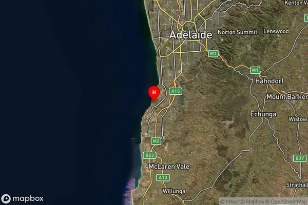 Hallett Cove,South Australia Satellite Map